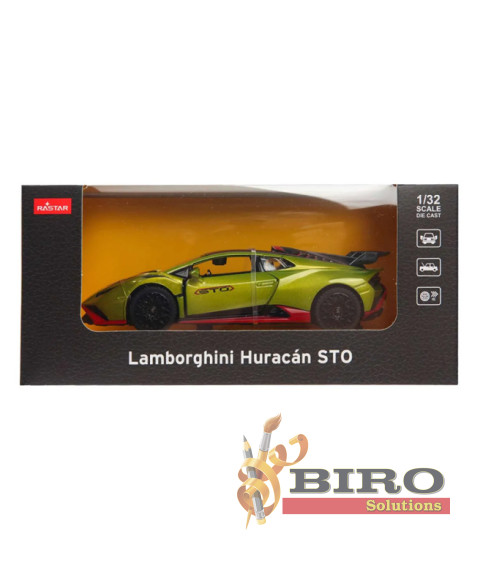 RS Masina RASTAR Die cast 1:32 Lamborghini Huracan STO, verde, 58254